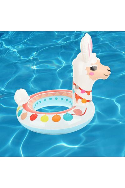 Intex Inflatable Lama Ring - Children's Lama Ring - Lama Sea Ring - Lama Figured Ring - Ilama Ring 86X58 Cm.