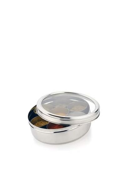rexa Foliam Stainless Steel Silver 7 Spice Box