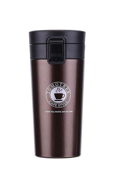 Others Vacuum Insulation Cup with Lid, Stainless Steel, Hot & Cold Coffee, Tea for Travelling 380ml