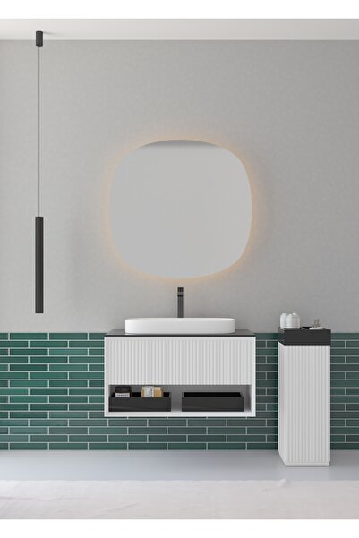 DEFF AHŞAP LAGOS BANYO DOLABI