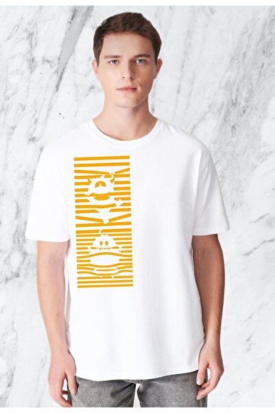 donamod Tricou obișnuit Monster Design pentru bărbați