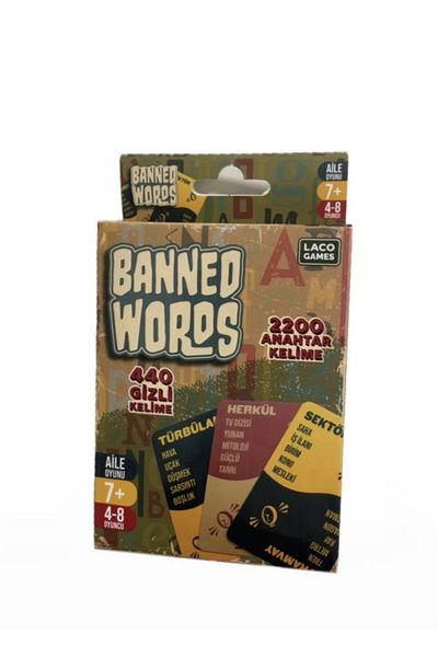 LAÇO KİDS Banned Words Word Telling Game