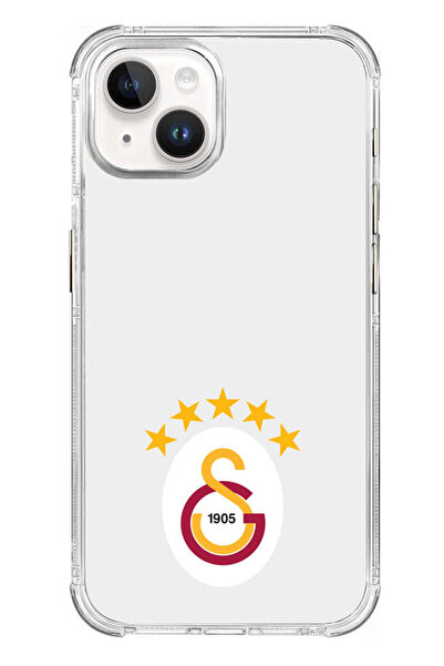 Galatasaray iPhone 15 Pro Uyumlu Galatasaray 5 Yıldız Arma Lisanslı Telefon K...