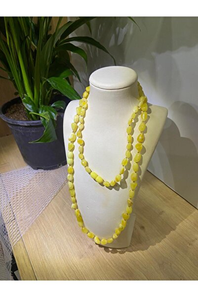 KUKAYLA anne bebek takım damla kehribar kolye