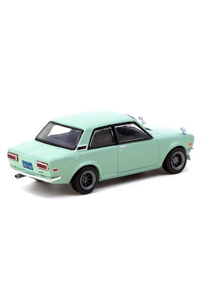 mini gt Nessiworld Tarmac Works 1/64 Datsun 510 Light Green