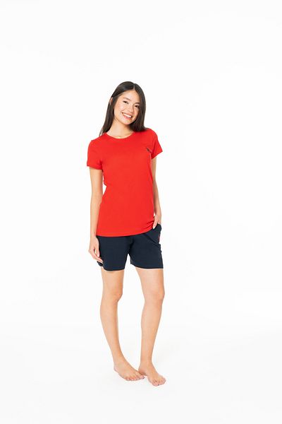 U.S. Polo Assn. Women's Red Shorts Set