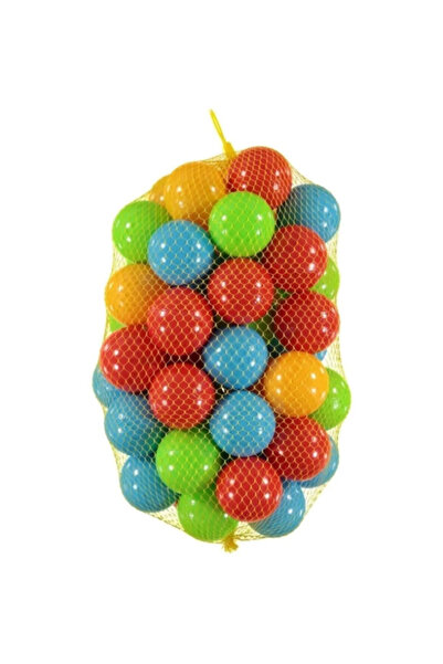 Neo Kids Oyun Havuz Topu Şişme Yeni Renkler 6 Cm 50 Adet - Filede