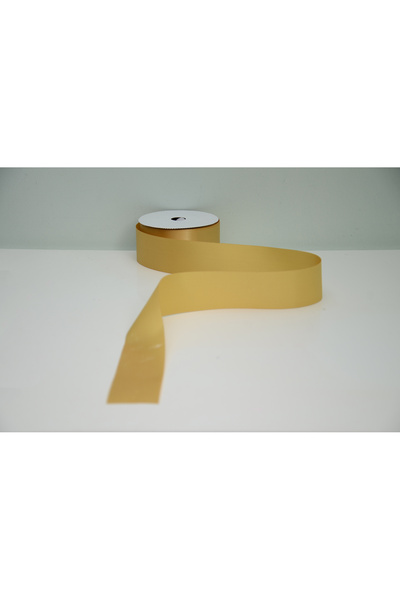 ÇINARASYADAHOME Gold Saten Kurdele 4.5 cm x 10 Metre – Parlak Hediye ve Süsle...