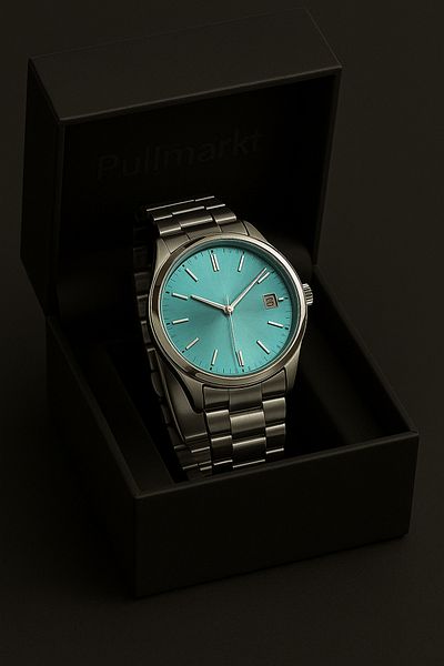 pullmarkt مع التقويم - ساعة يد رجالية
