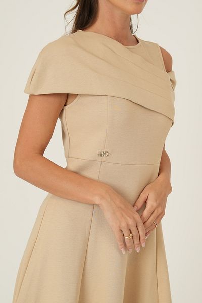 UO Dresses Enchanted-garden-dress-beige