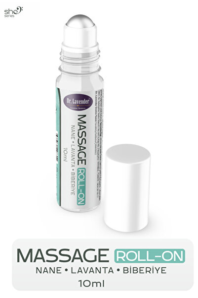 Dr.Lavender Dr. Lavender Aromaterapi Masaj Roll-On 10ml – Nane, Lavanta, Biberiye | Anında Ferahlık ve Dinginlik