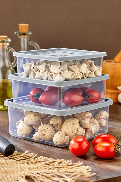 Mek life 3 Round Storage Container