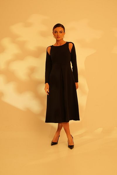 UO Dresses Midnight-glamour-dress-black
