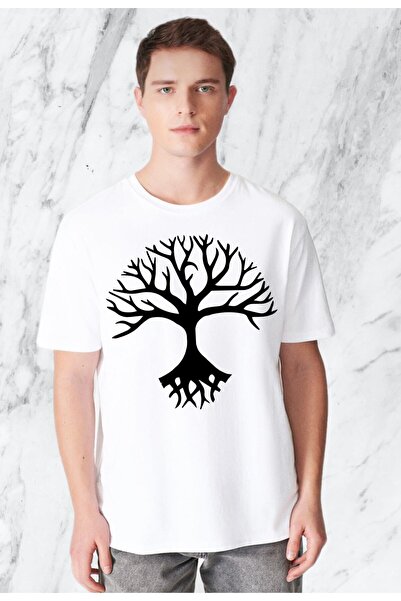 donamod Muška majica sa posebnim dizajnom stabla, standardnog kroja