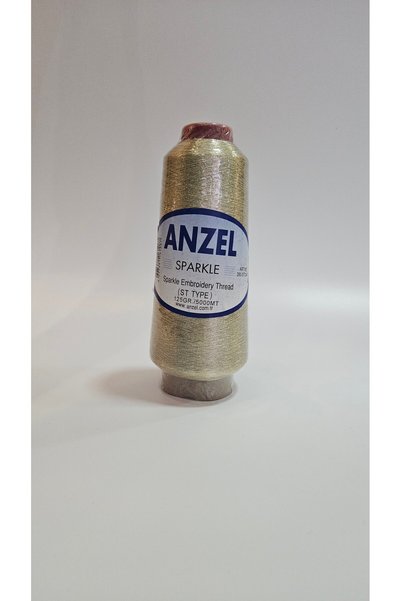 Anzel Embroidery Glitter - Metallic Glitter Thread 125 Gr 5000 Mt