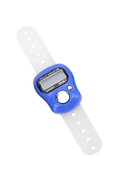 rexa Digital Tally Counter Wristband Blue