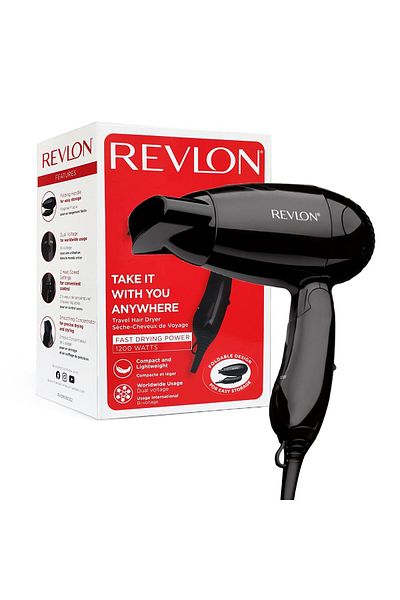 Revlon REVLON Travel hair dryer RVDR5305E2, 2 speeds, 2 temperature settings