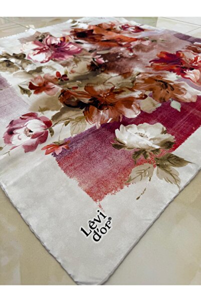 Levidor Twill Saf İpek Eşarp