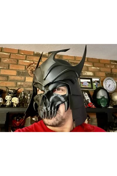 3d model s Mk1 Reiko Helmet - Warrior's Honor Design – Original 3D Print