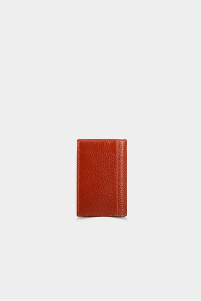 GUARD Tan Leather Card Holder - Grd2403xw22227
