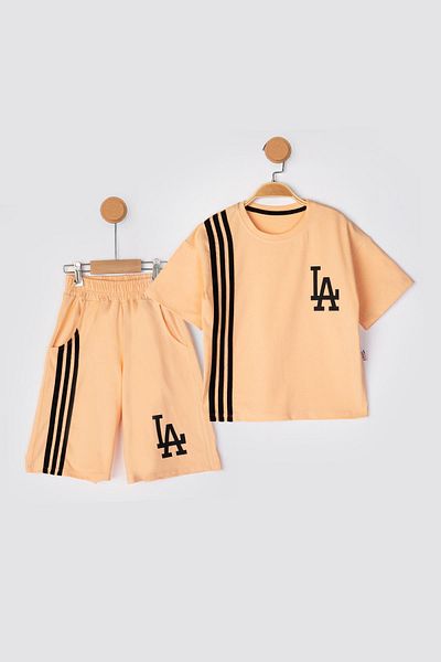 Lmn La Tie Oversized Unisex Shorts Suit