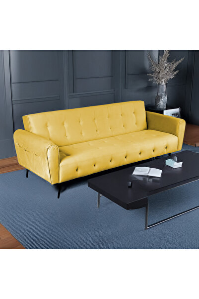 BACK COMFORT SleepEase Velvet Sofabed – Luxury 2in1 Foldable Sofa & Guest Bed, SpaceSaving Comfort