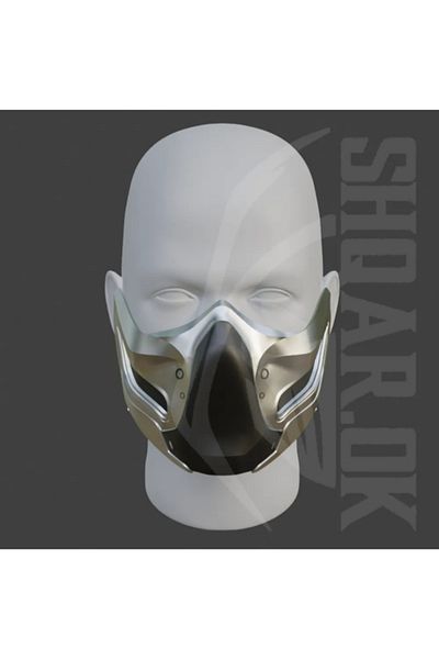 3d model s Mk1 Smoke Mask - in the Dark Design – Original 3D Print