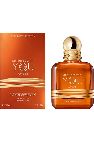 Giorgio Armani جورجيو أرماني سترونجر ويذ يو أمبر إم أو دي بارفان 100 مل أصلي