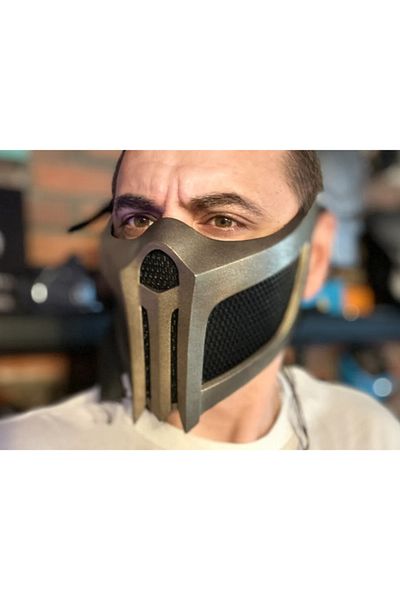 3d model s Mk11 Scorpion Mask - Visage of Blazing Anger Design – Original 3D Print