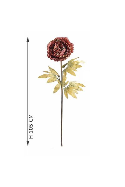 Clayre & Eef Artificial Cherry Peony 105 Cm