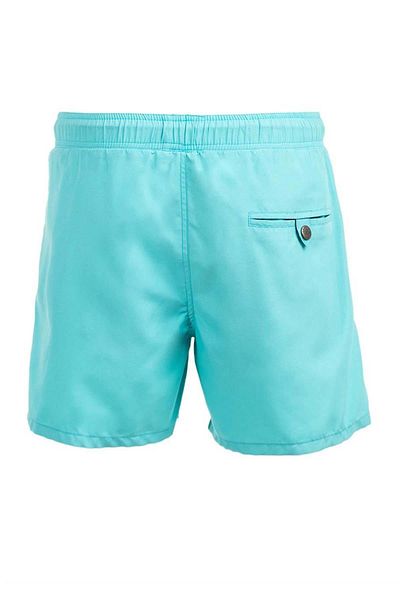 Miami Beach Ανδρικό μαγιό παραλίας Mint Water Repellent - Blue Voyage Embroidered, Σορτς - 303-Mint
