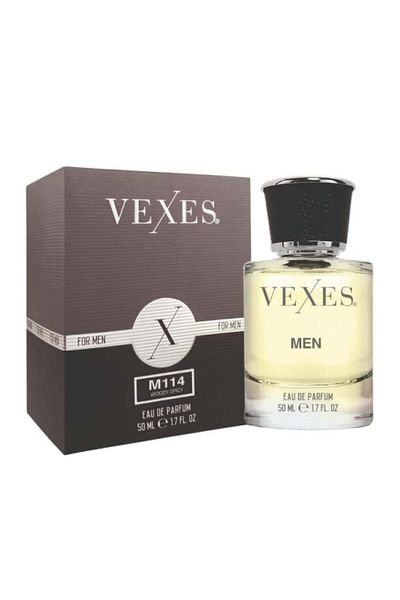 VEXES Men's Perfume with Woody Spicy Scent - Fixis M114 - 50ml