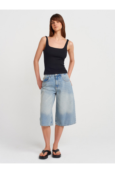 Özgürbutik DİZALTI ŞEHİR BOY KOT ŞORT