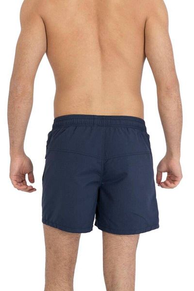Miami Beach Navy Blue Water Repellent Μονόχρωμο Basic Ανδρικό Σορτς Μαγιό Παραλίας - 301-Navy Blue