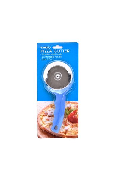 Generic Stainless steel pizza cutter with plastic handle