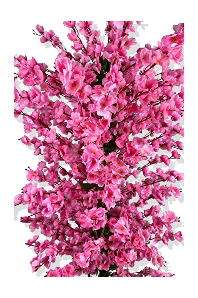 florayapaycicekcom pembe bahar dalı kiraz çiçegi sakura 81 dal dogal gövdeli vega saksı
