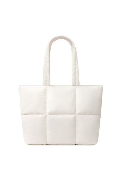 Comfyable Puffy Laptop/Tablet Tote Bag with Water Resistant Strap