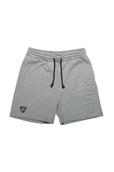 GOZGOZ Göztepe basic gray shorts