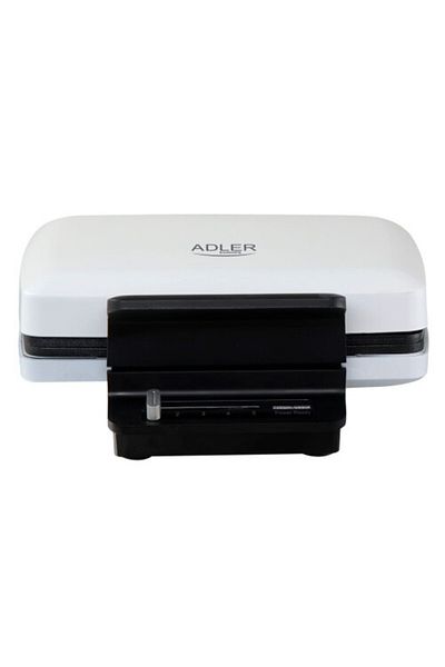 adler Aparat de vafe, ADLER, 1200W, alb, 2 x (9,0cm x 13,0cm)