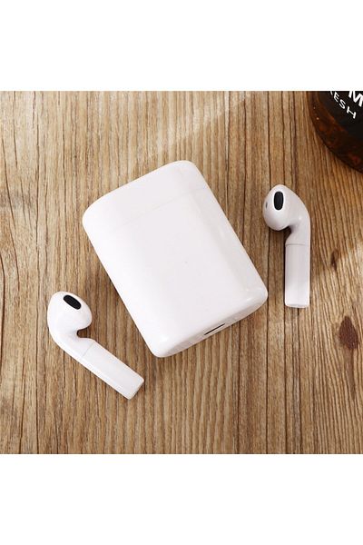 MACVI Macvi® Freepods i18 wireless headphones, Bluetooth 5.0, Touch Control, HiFi Sound, white