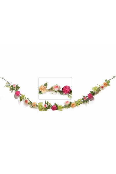 Decorer Ghirlanda Flori Artificiale 220 Cm