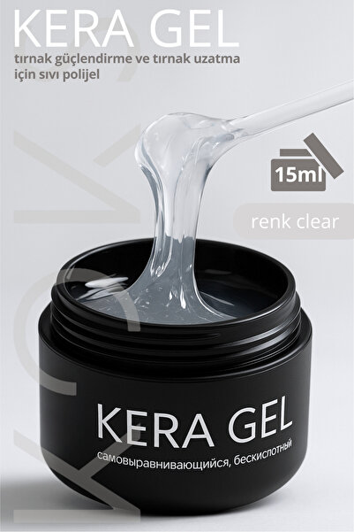 KOKS Keratin Jel – Dayanıklı Tırnak Güçlendirme Jeli 15 ml