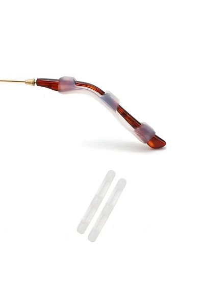 glasses accessory Glasses Stem Silicone Ear Cover Glasses Stem Ear Cover 1 Pair Transparent