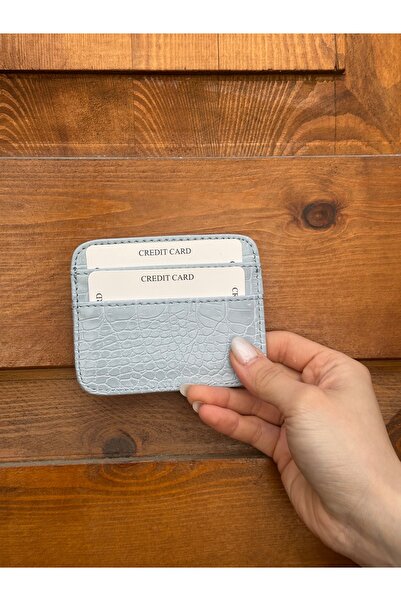 SÜNELA حامل بطاقات بنمط التمساح للتفكير الجيد