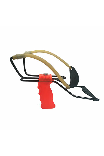 Depox Profesionální kovový prak s oporou předloktí, Sling Master, 20 cm, oran...