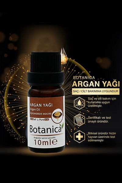 botanica Argan Oil Hair Growth Oils Hair Serum Moisturizing Blackhead Removal Nail Strengthening 10ml