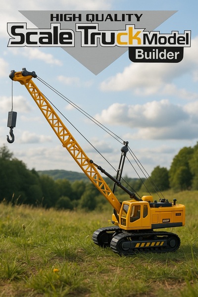 Shem Metal Model Crawler Crane