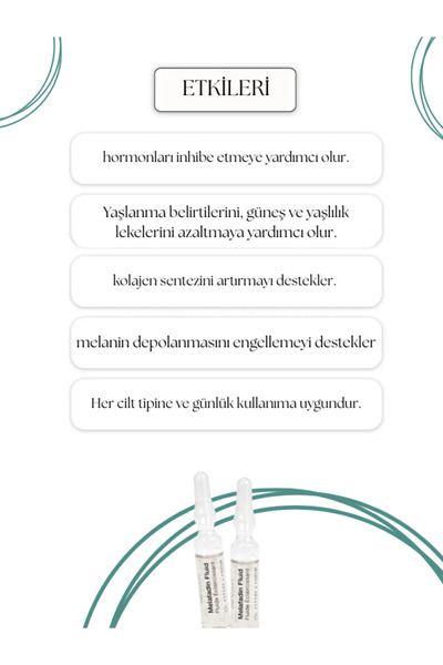 Janssen Cosmetics Melafadin Fluid Ampul - Leke Karşıtı Ampul Serum 2ml 3lü
