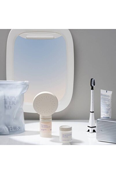 SHIFT فلتر شيفت - طقم السفر الاصدار الاول فلتر ميني للاستحمام مناسب للسفر وال...