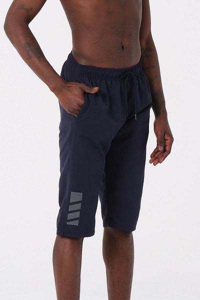 daag Ανδρικό σορτς κάπρι παραλίας Navy Blue - Μήκος κάτω από το γόνατο, υδατοαπωθητικό χαρακτηριστικό - DG341
